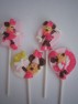 193sp Female Mouse Birthday Chocolate or Hard Candy Lollipop Mold